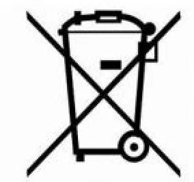 Click to view full size Do not discard in general waste symbol