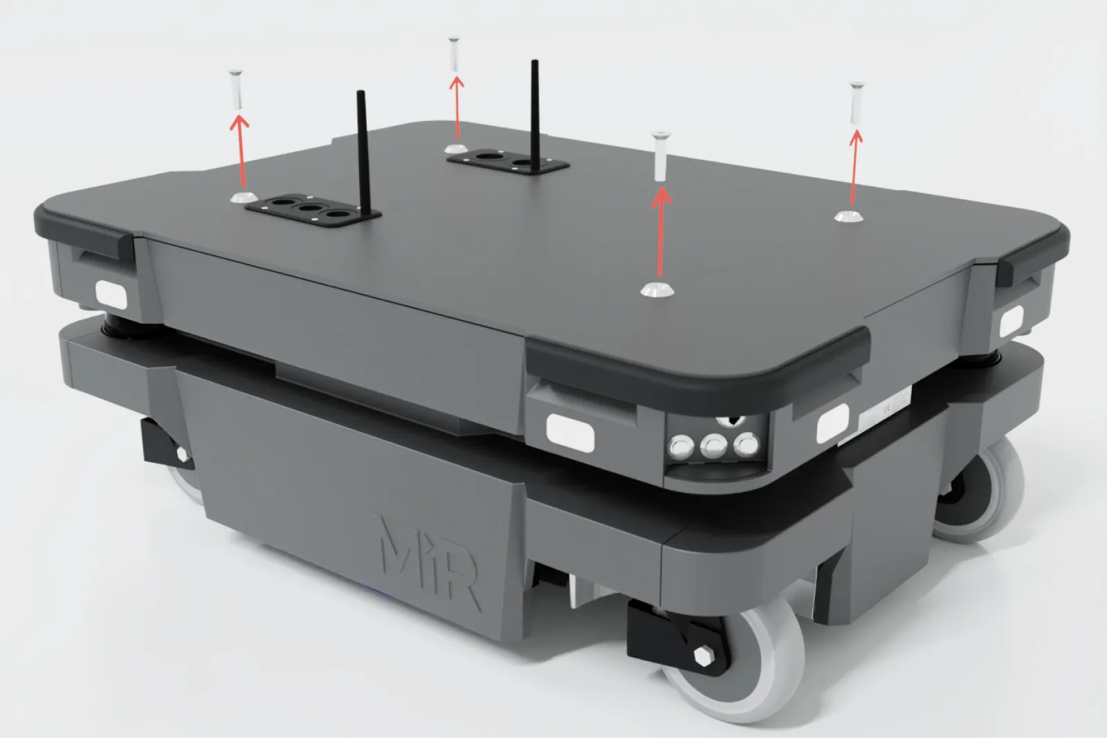 Remove mounting screws
