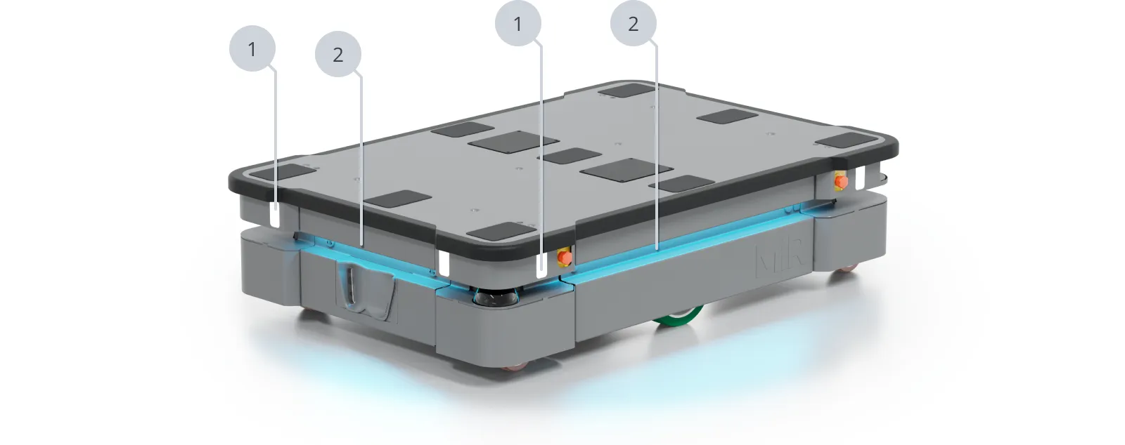 Identification of the light types.